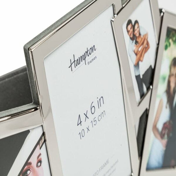 Accent 5 Aperture Silverr Photo Frame