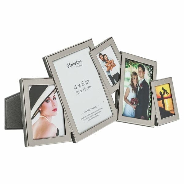 Accent 5 Aperture Silverr Photo Frame