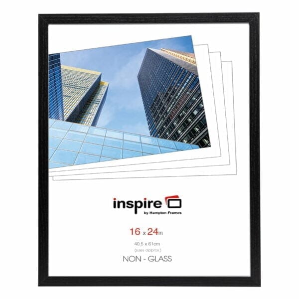 Oxford 16x24 Black Poster Frame