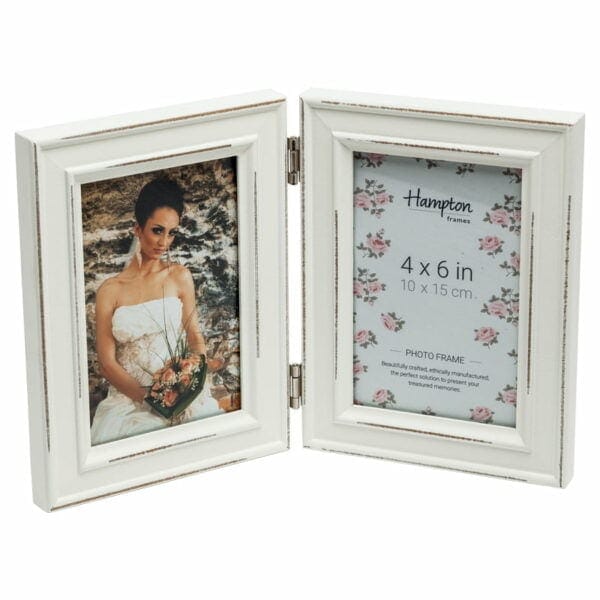 Paloma 4x6 Hinged Double Photo Frame