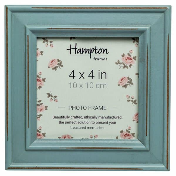 Paloma 4x4 Light Blue Photo Frame