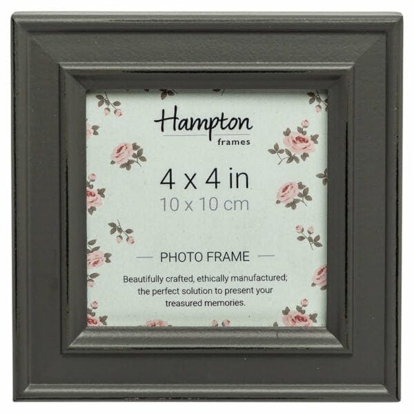 Paloma 4x4 Grey Photo Frame