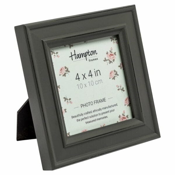 Paloma 4x4 Grey Photo Frame