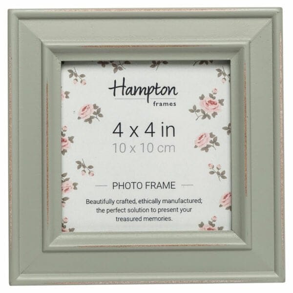 Paloma 4x4 Sage Green Photo Frame