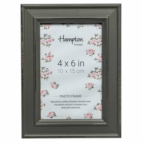 Paloma 4x6 Grey Photo Frame