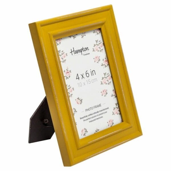 Paloma 4x6 Mustard Yellow Photo Frame