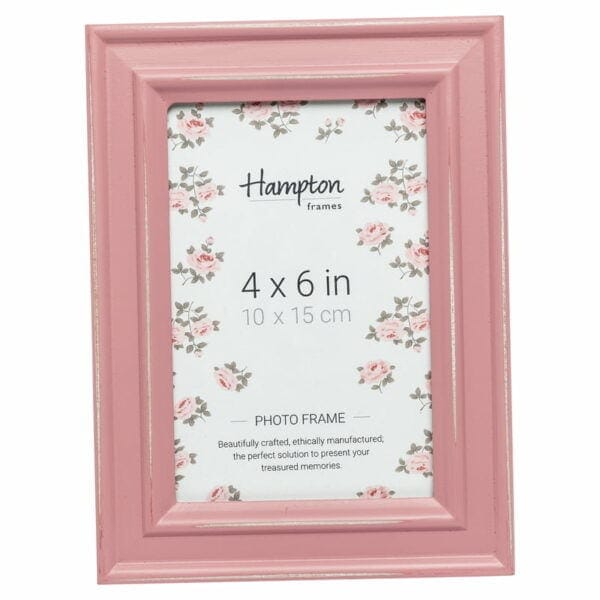 Paloma 4x6 Pink Photo Frame