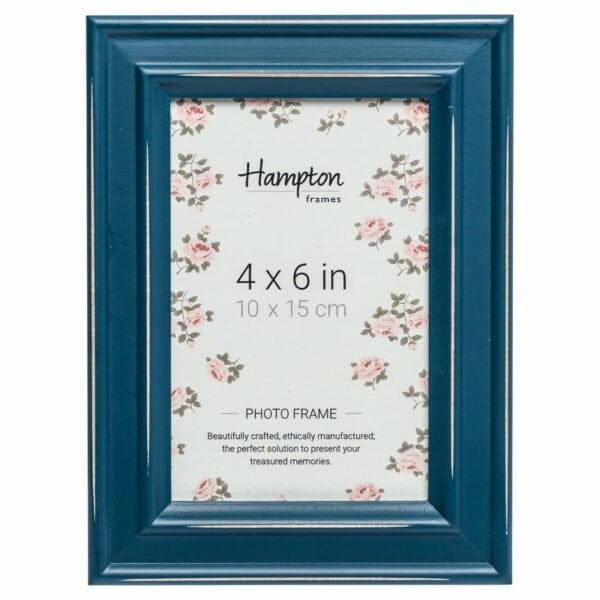 Paloma 4x6 Teal Blue Photo Frame