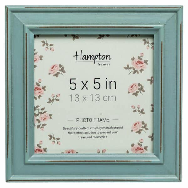 Paloma 5x5 Light Blue Photo Frame