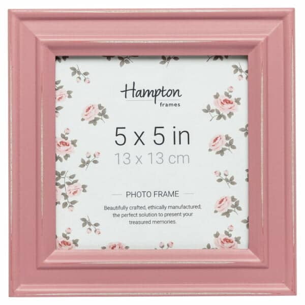 Paloma 5x5 Pink Photo Frame