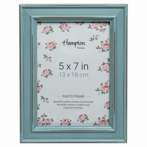 Paloma 5x7 Light Blue Photo Frame