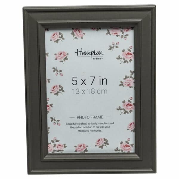 Paloma 5x7 Grey Photo Frame