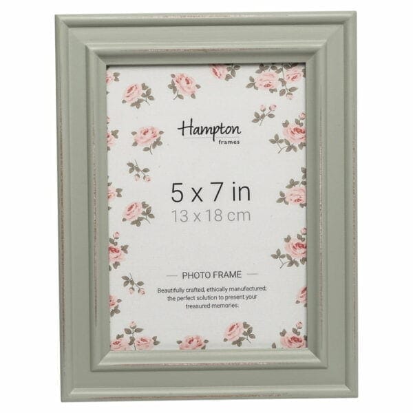 Paloma 5x7 Sage Photo Frame