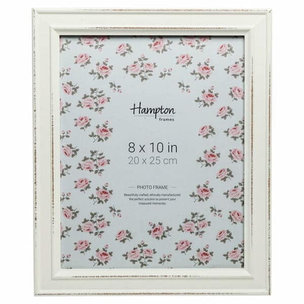 Paloma 8x10 White Photo Frame