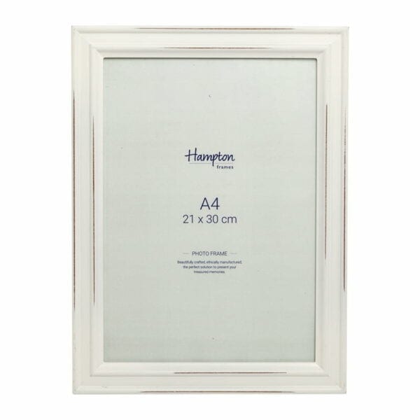 Paloma A4 White Certificate Frame