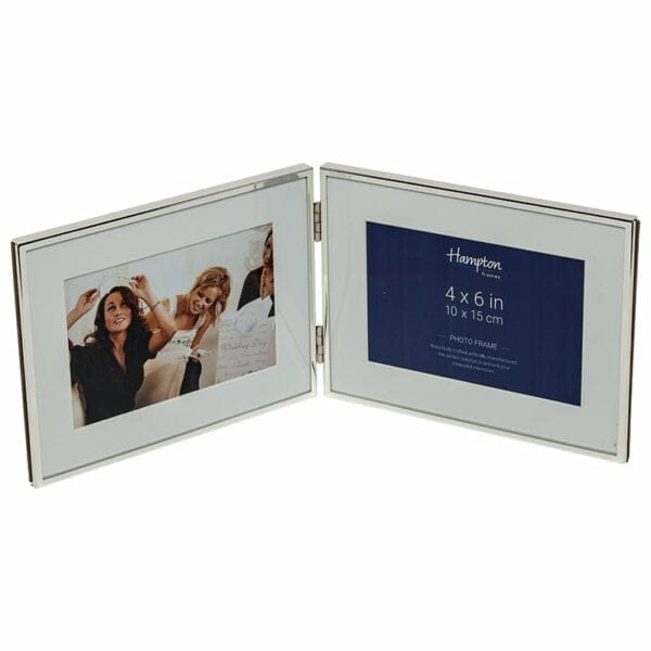 Mayfair 4x6 Narrow Silver Photo Frame