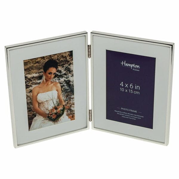 Mayfair 4x6 Narrow Silver Photo Frame