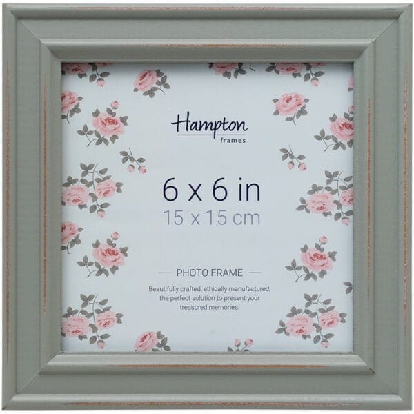 Paloma 6x6 Sage Photo Frame